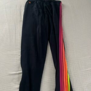 AVIATOR NATION STRIPE SWEATPANTS